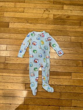 Baby Unisex Angel Dear long sleeve onesie footie zip pajama